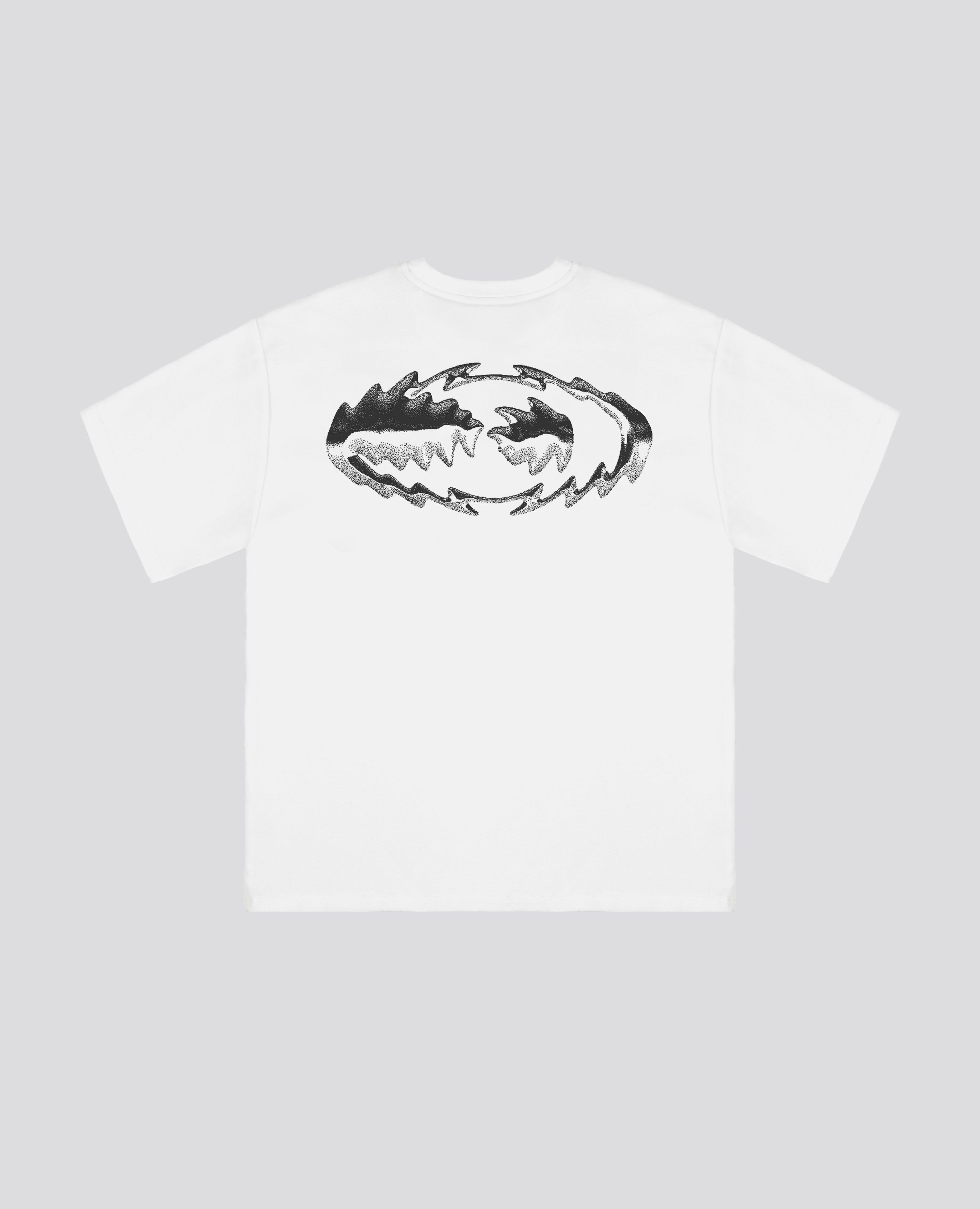 WHITE THORNY T-SHIRT