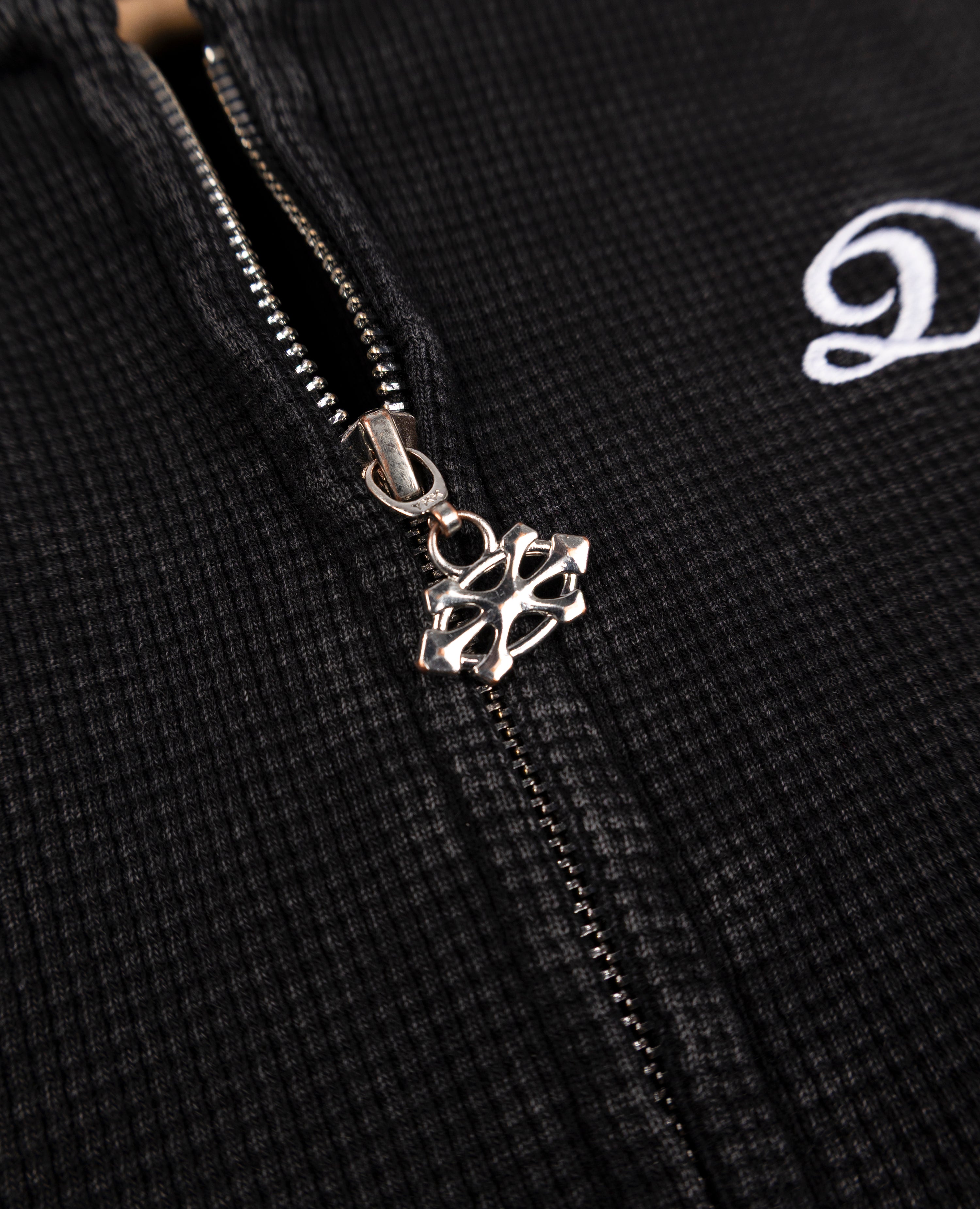 BLACK WAFFLE ZIP