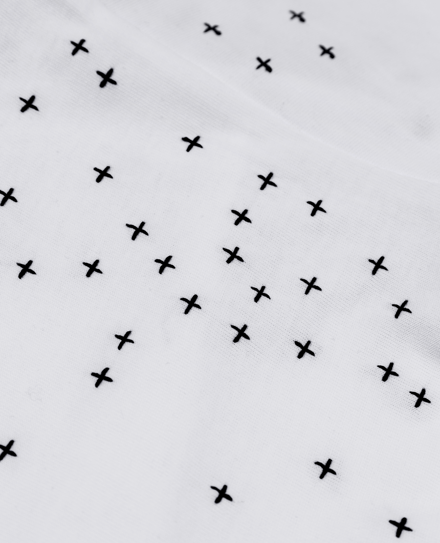 WHITE STARDUST T-SHIRT