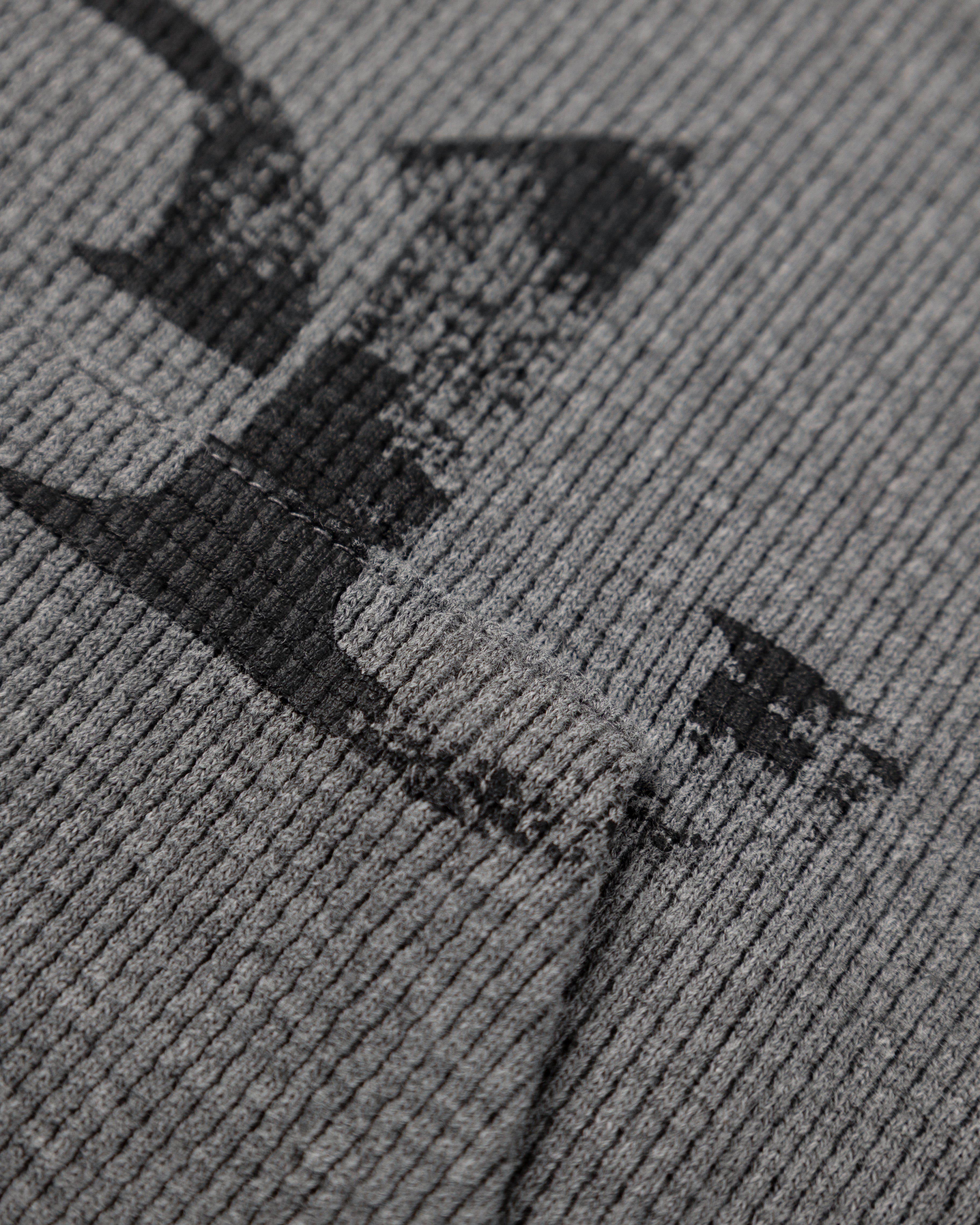 GREY BATTLE WAFFLE ZIP