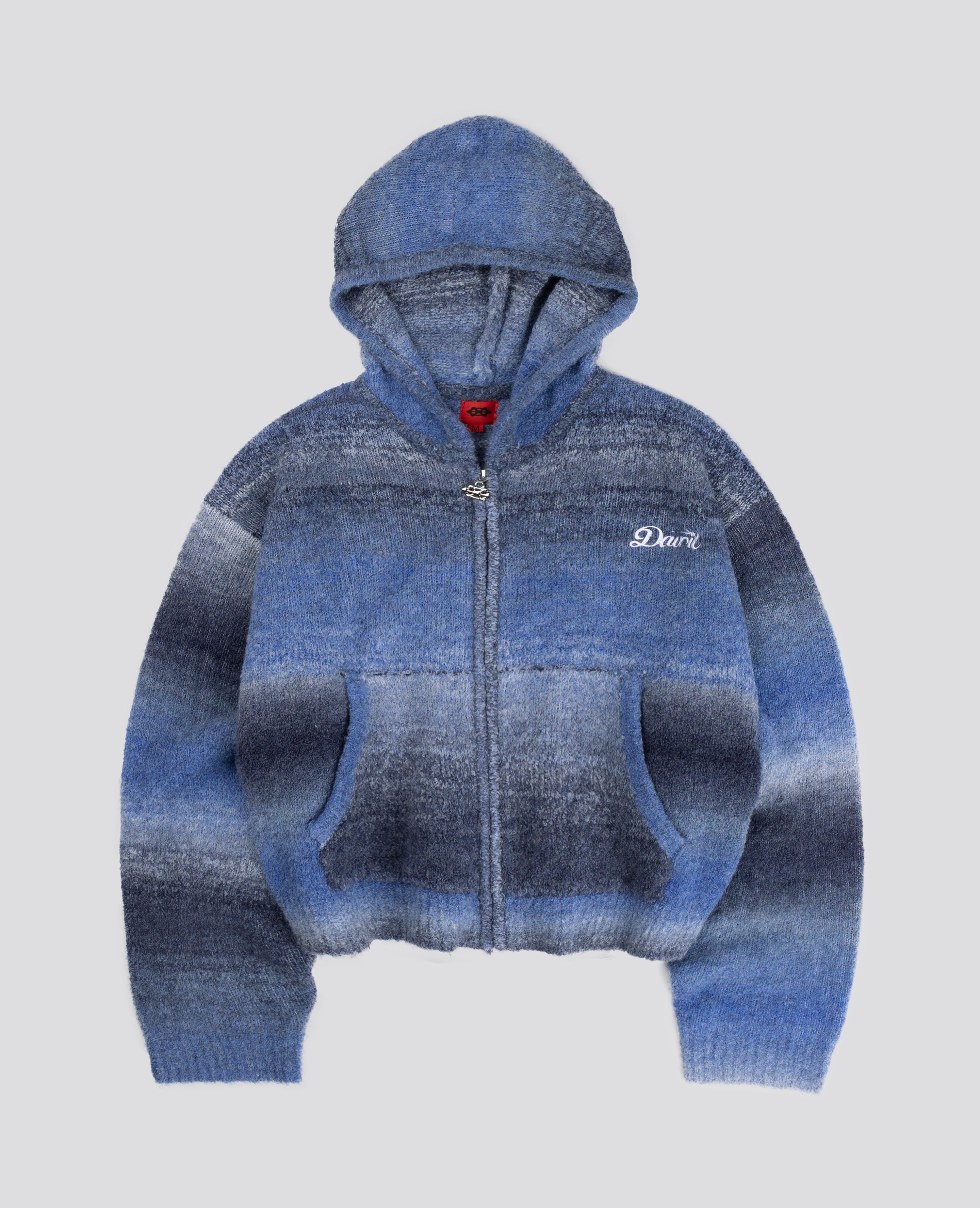 DOWN BLUE GRADIENT ZIP
