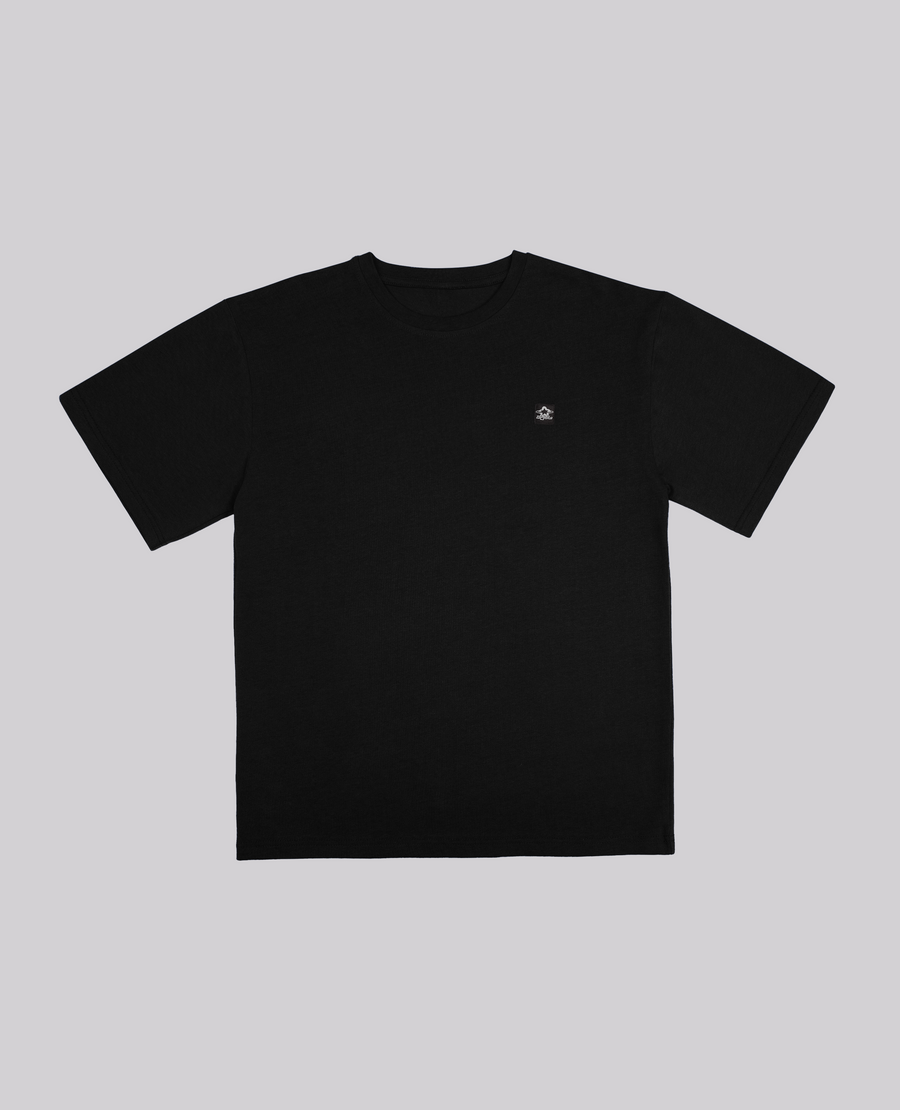 BLACK TRACK T-SHIRT