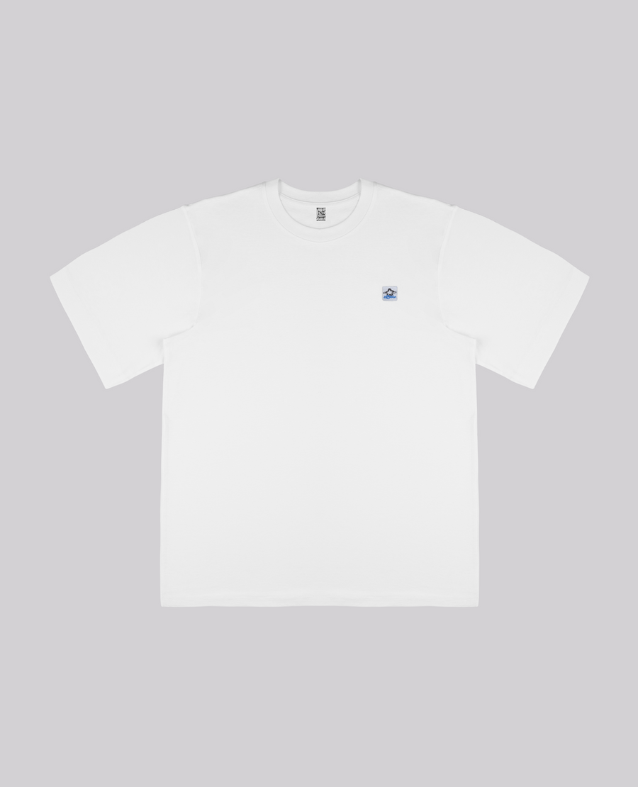 WHITE TRACK T-SHIRT