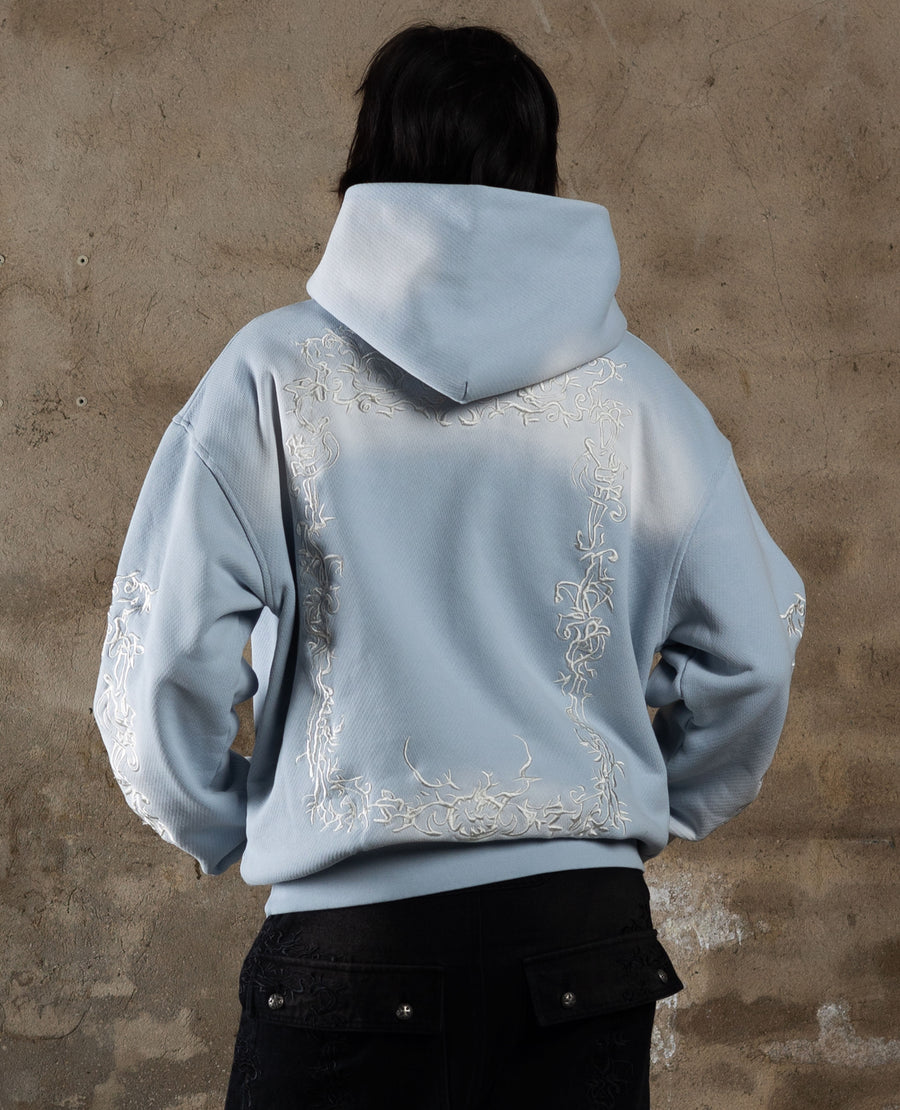 IVY LIGHT BLUE HOODIE - ULTRA HEAVY