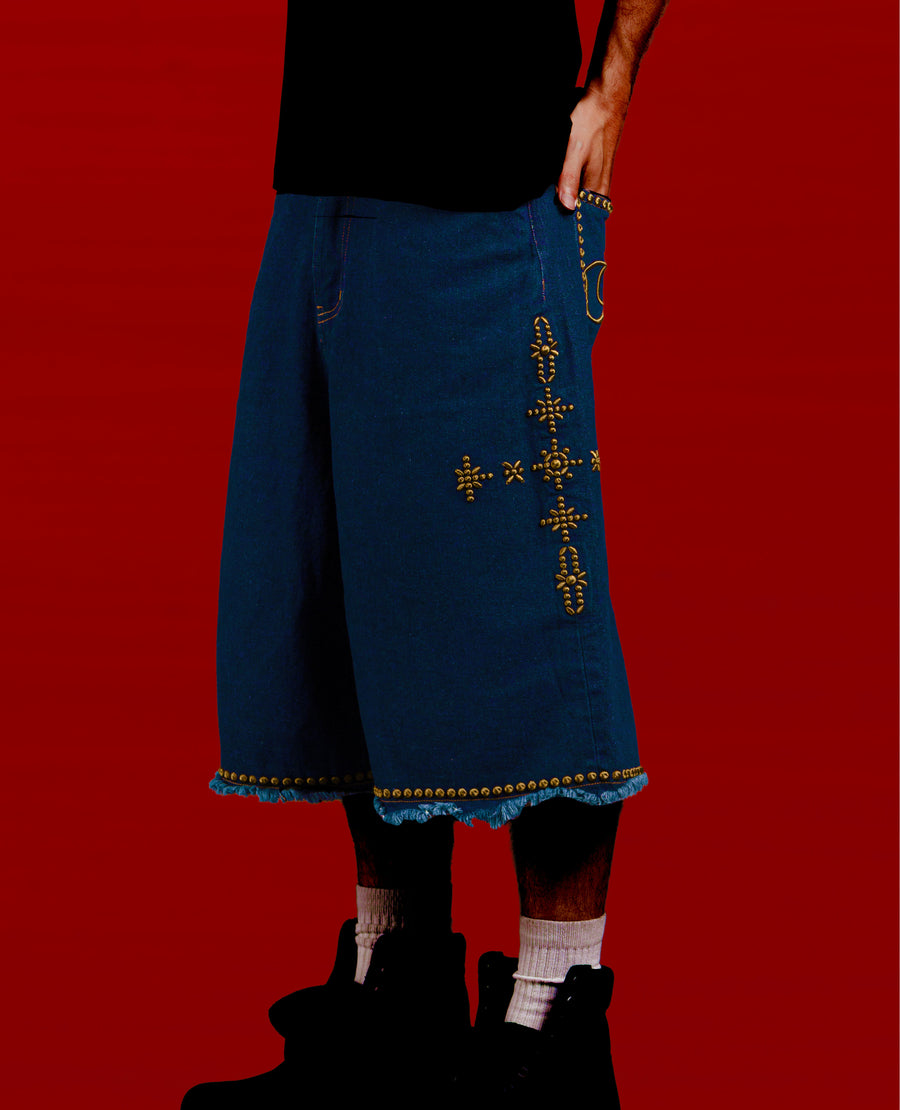 ROCKSTAR DENIM JORT