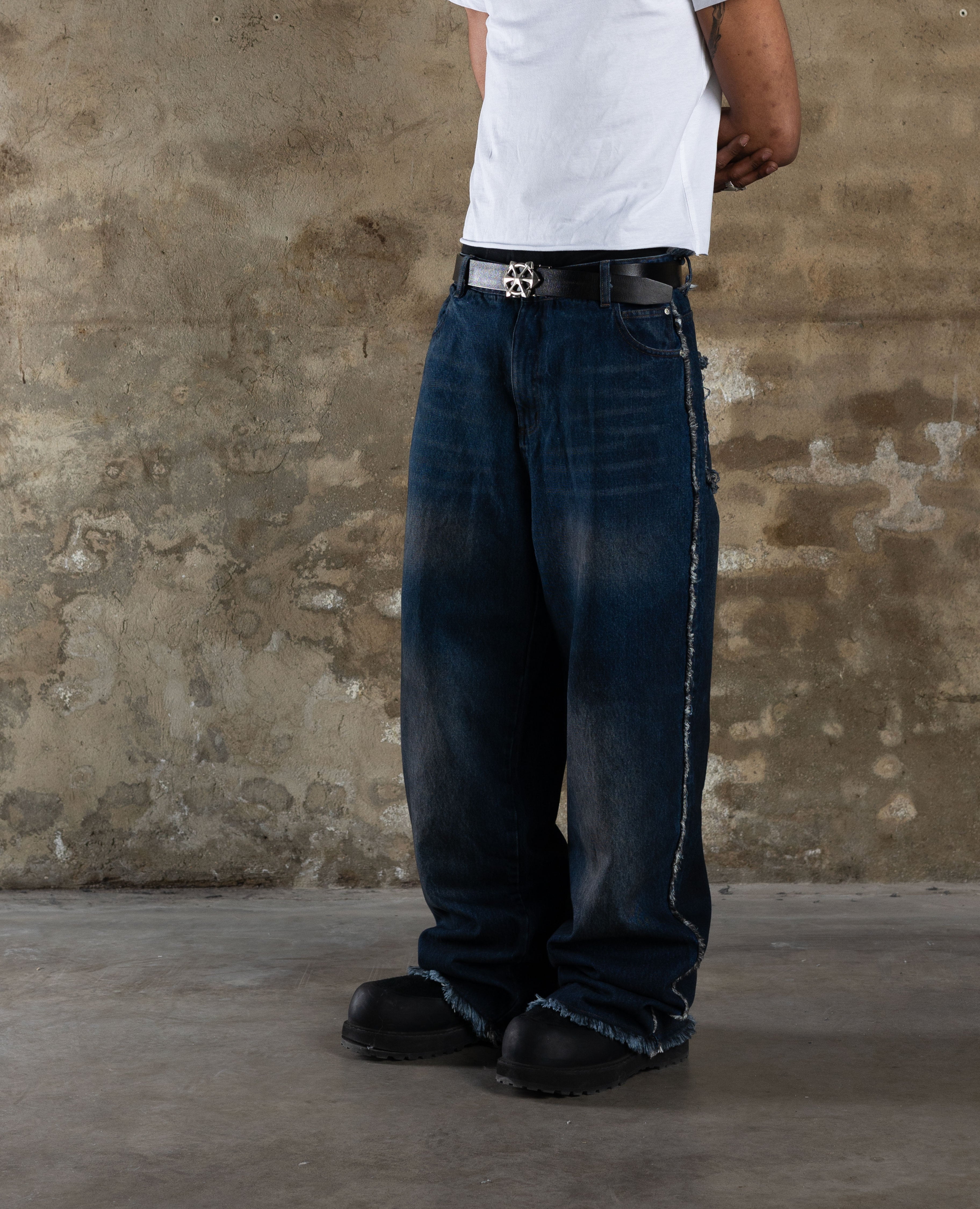 DARK BLUE MEGA BAGGY