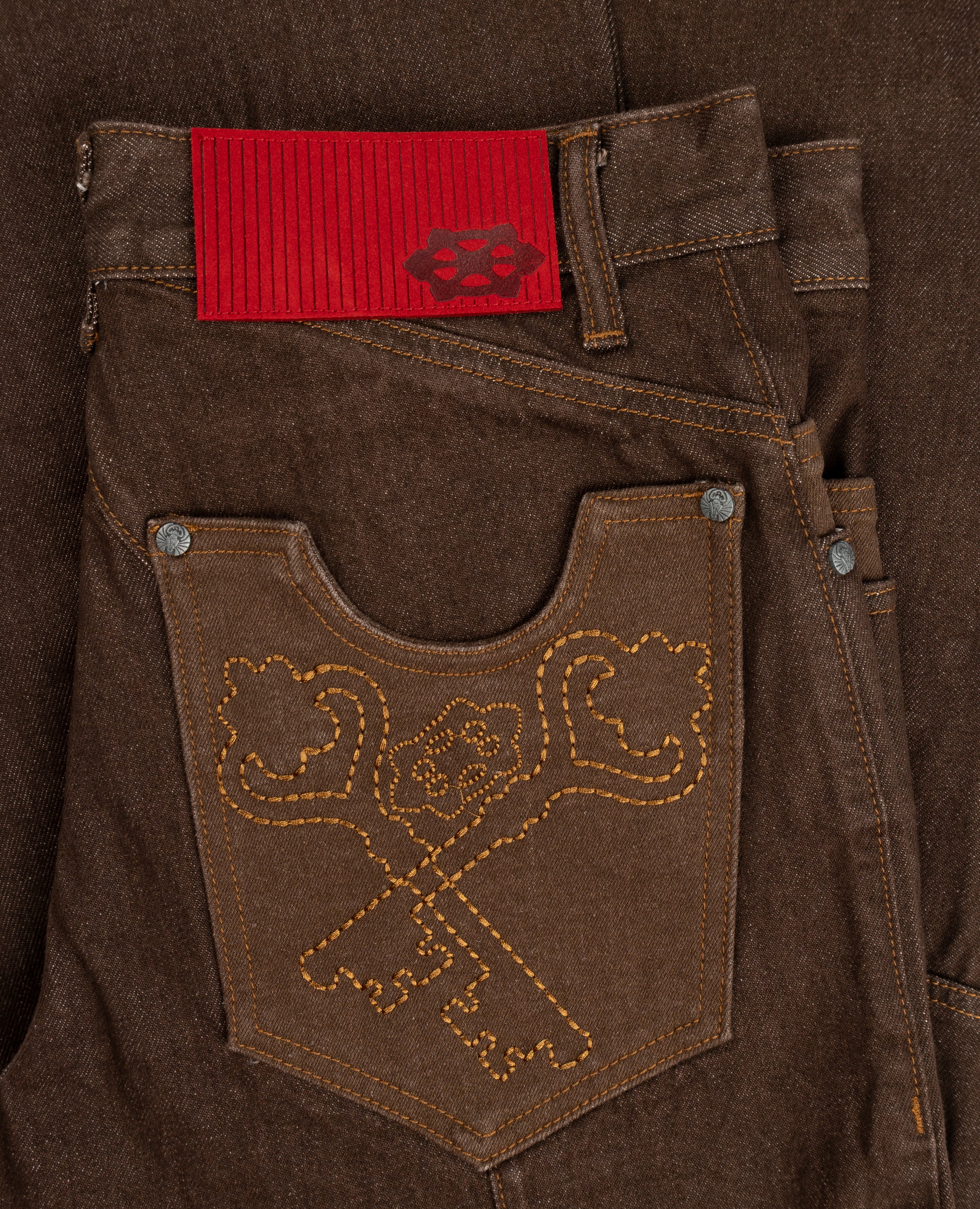 STRAIGHT FALLEN ROCK DENIM