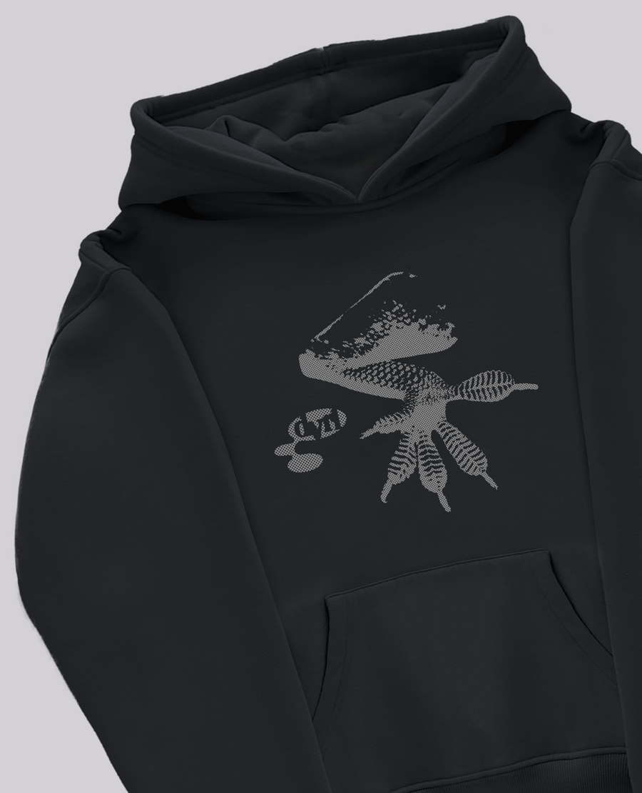 GECKO BLACK HOODIE