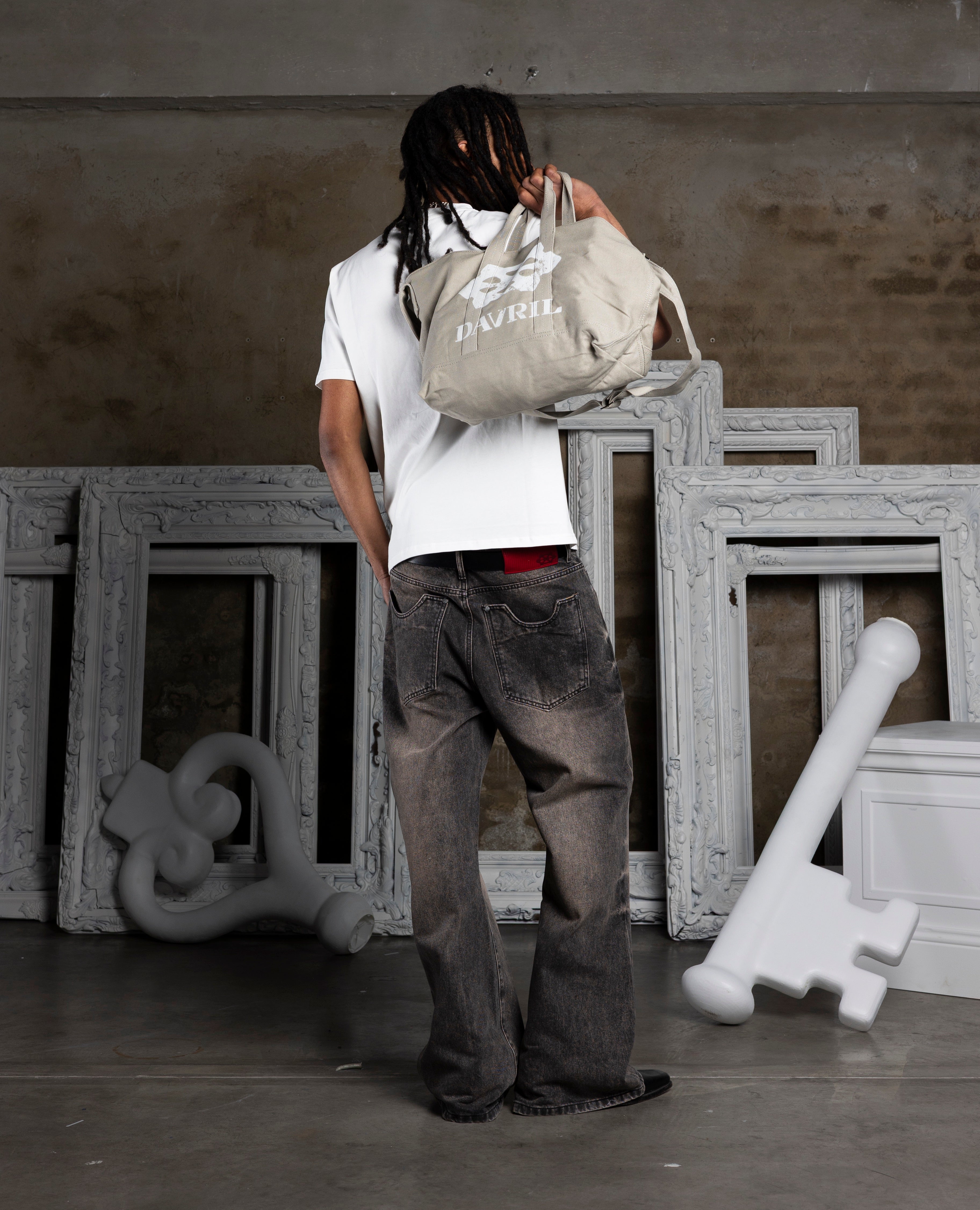 CANVAS SHOULDER BAG