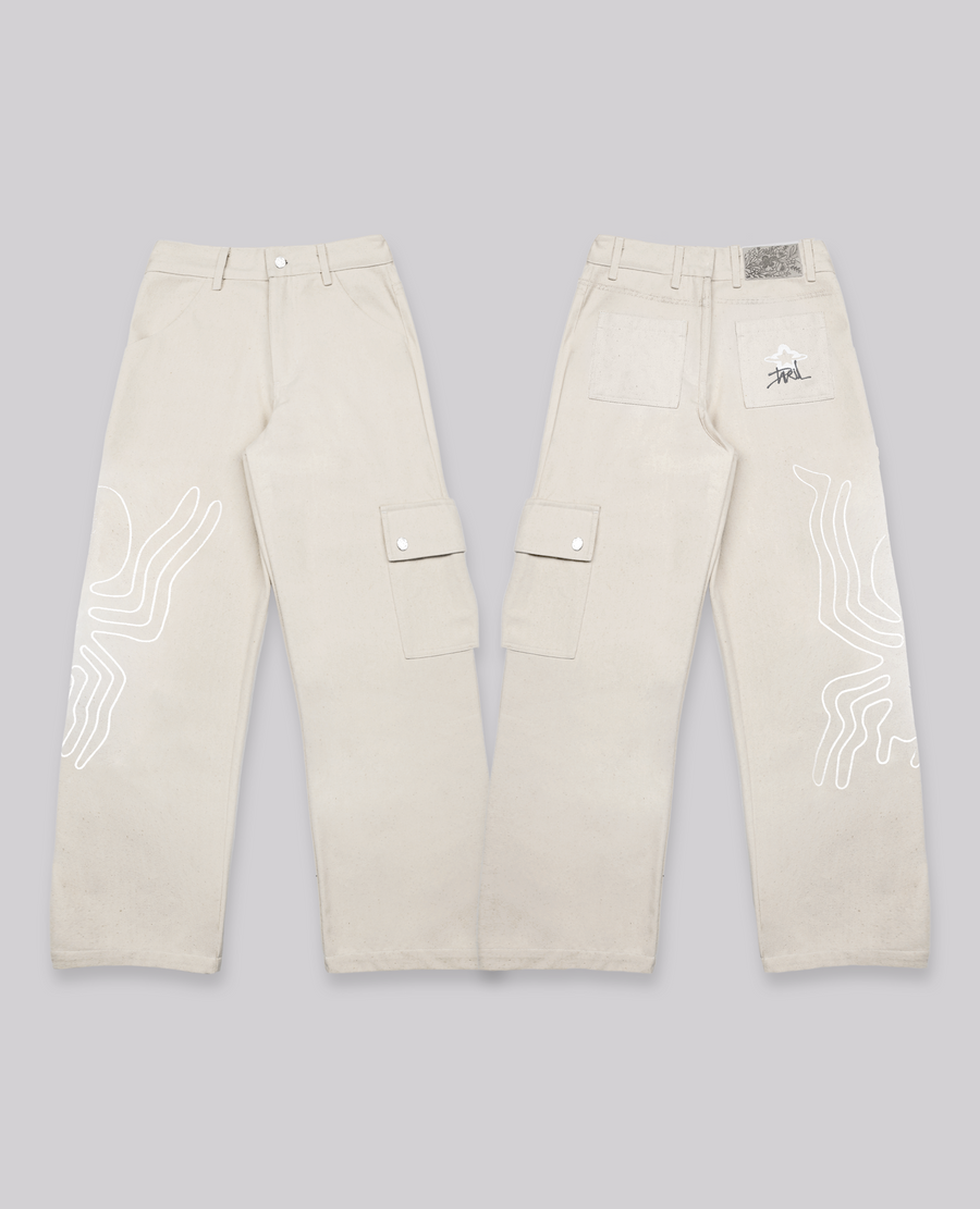 CREAM NAZCA PANT V2