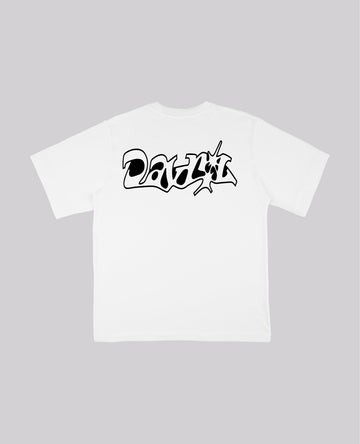 WHITE INK T-SHIRT