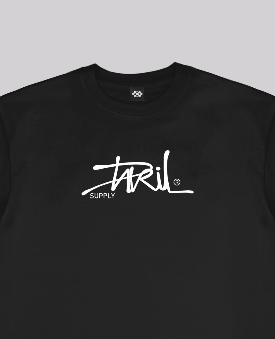 BLACK SIGNATURE T-SHIRT