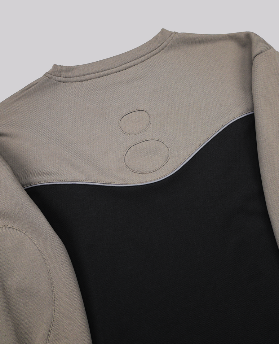 DYSTOPIC GREY CREWNECK