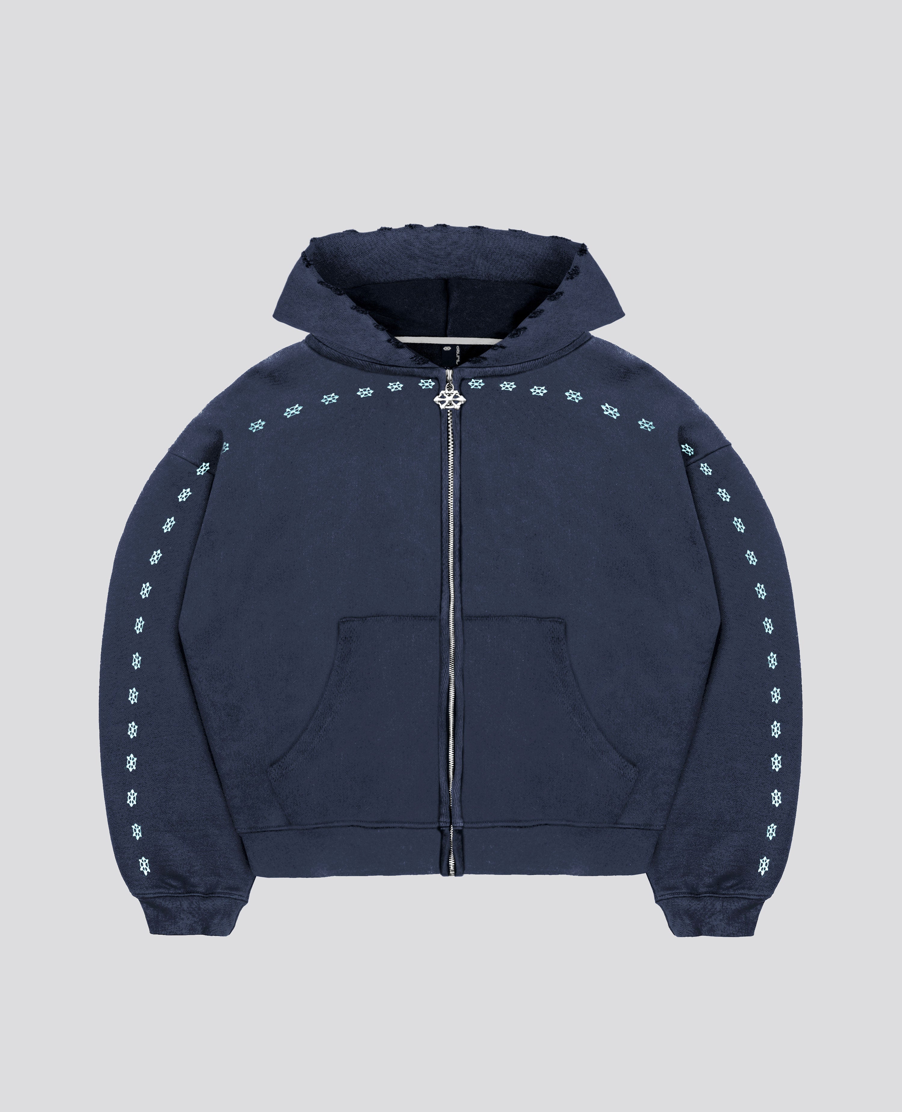 NAVYBLUE GEMS ZIP