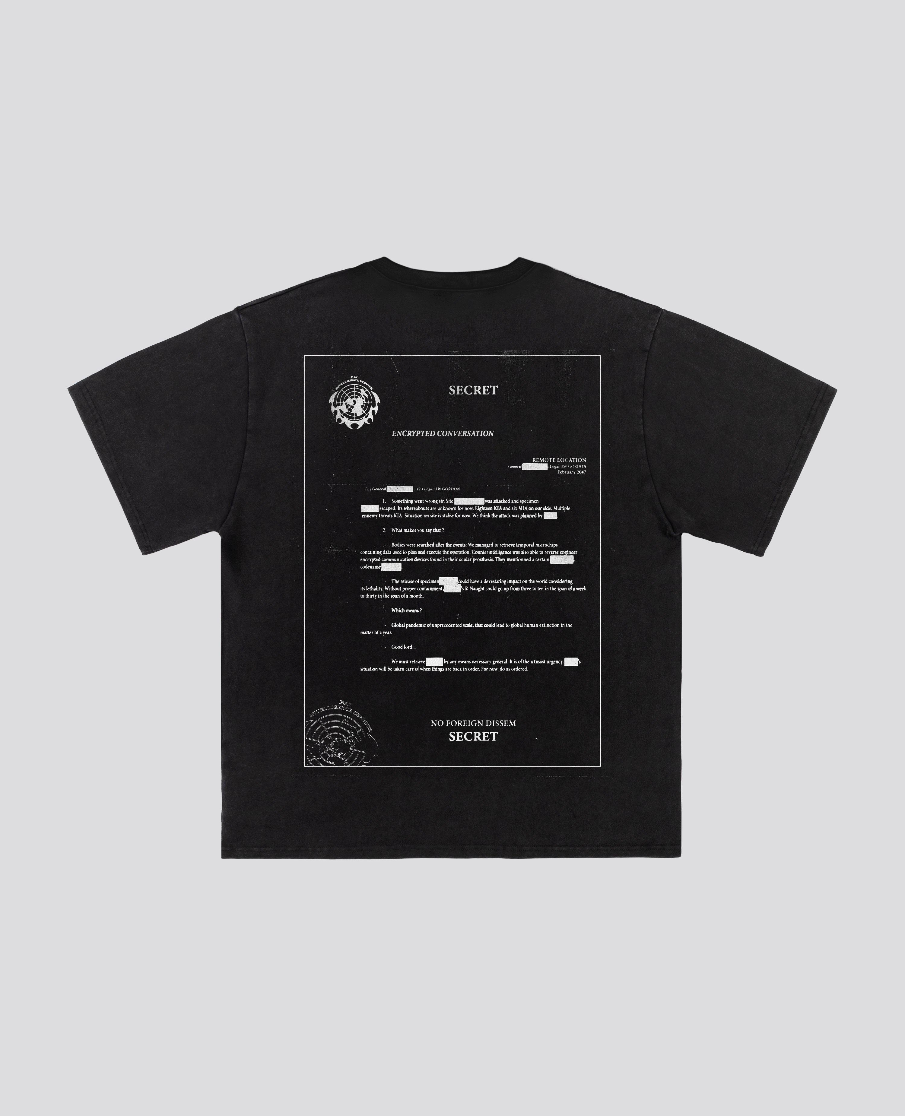REDACTED T-SHIRT
