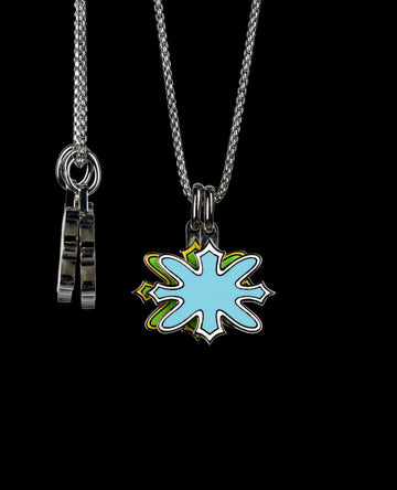 PROMISE NECKLACE BLUE/GREEN