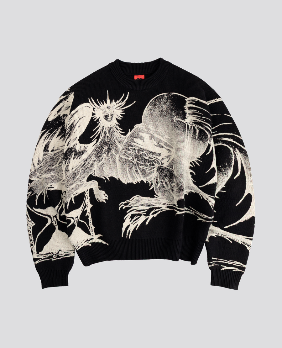 BLACK BEHEMOTH KNIT