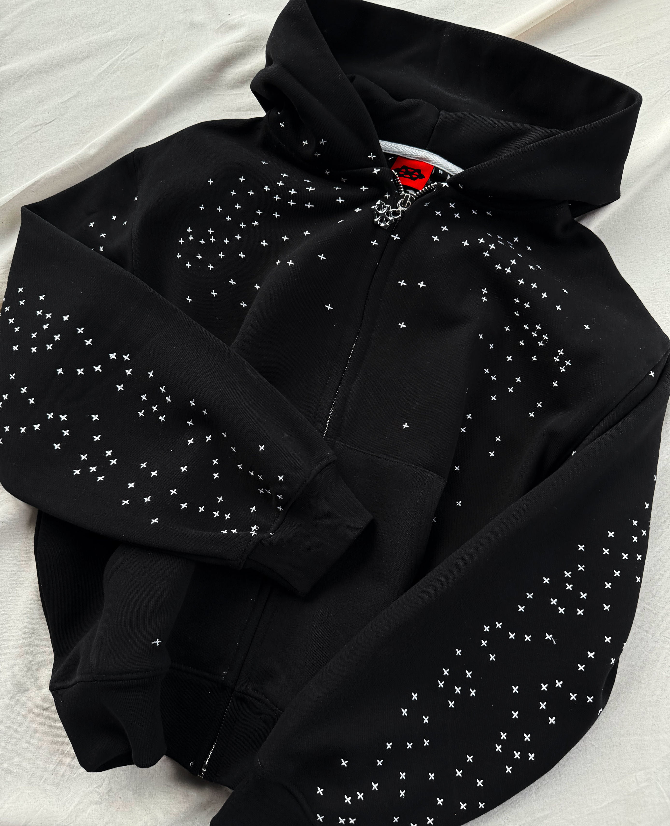 BLACK STARDUST ZIP
